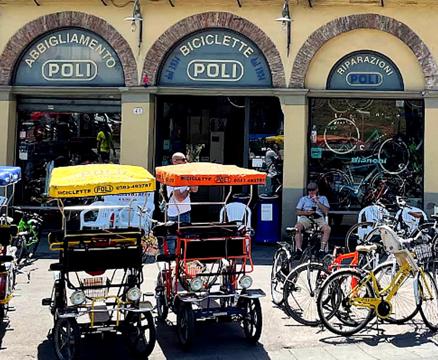 Noleggio Bici Lucca | Biciclette da Corsa - Bici da Strada - Abbigliamento tecnico per Ciclismo - Biciclette Poli Lucca